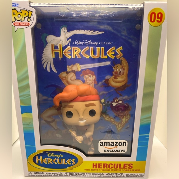 Funko Other - NIB Funko Pop Disney Hercules #09 Vinyl Figure 3” Tall Amazon Exclusive RARE NEW